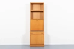 Swedish vintage bar cabinet in two parts in oak from the 1970s