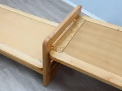 Système de banquette-lit et de rangement multifonctionnel de design italien des années 1970