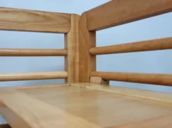 Système de banquette-lit et de rangement multifonctionnel de design italien des années 1970
