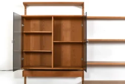 Système de murs conçu par Kai Kristiansen pour FM Danemark dans les années 1960