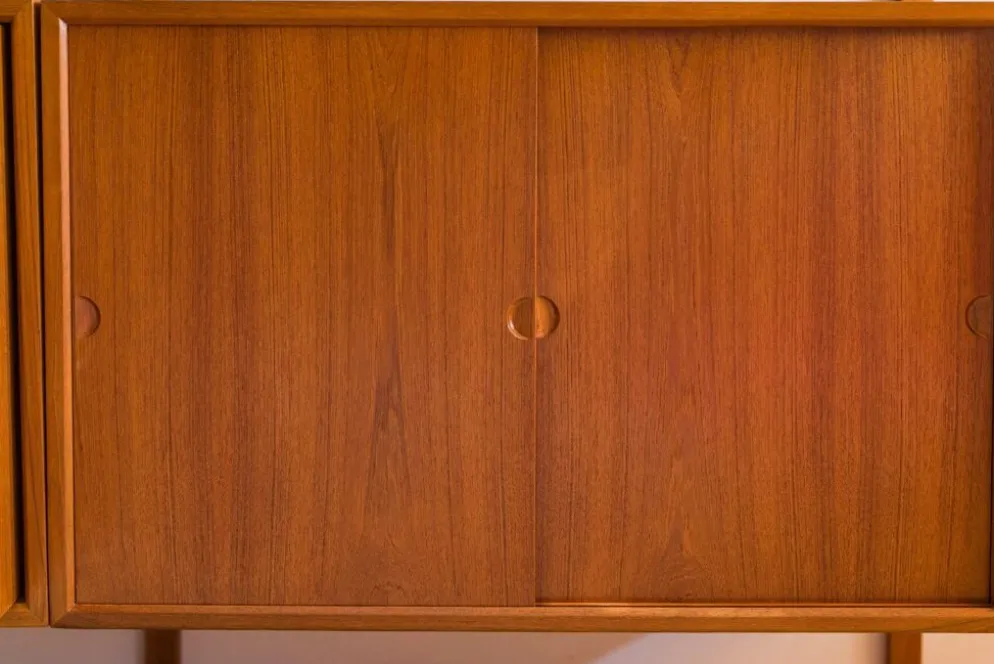 Système de rangement mural modulaire par Poul Cadovius pour Cado, années 1960