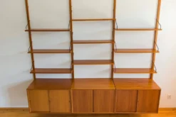 Système de rangement mural modulaire par Poul Cadovius pour Cado, années 1960