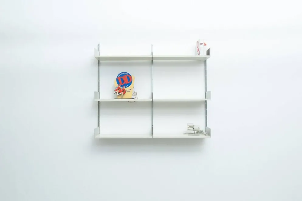 Système de rayonnage 606 par Dieter Rams pour Vitsoe, années 1960.