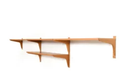 Système d'étagères en chêne par HG Furniture Danemark, années 1960