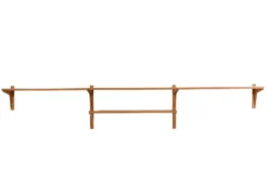 Système d'étagères en chêne par HG Furniture Danemark, années 1960