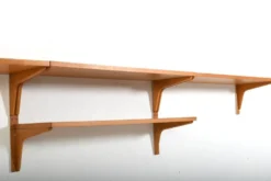 Système d'étagères en chêne par HG Furniture Danemark, années 1960