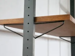 Système d'étagères modulaires en teck de style Mid-Century par Olof Pira, Suède, années 1960