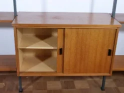 Système d'étagères modulaires en teck de style Mid-Century par Olof Pira, Suède, années 1960