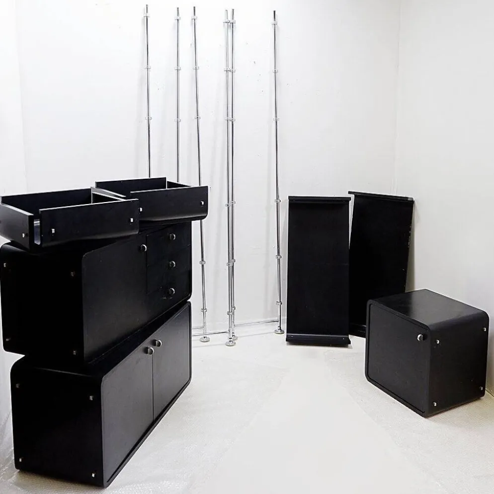 Système d'étagères modulaires 'Indra' années 1970