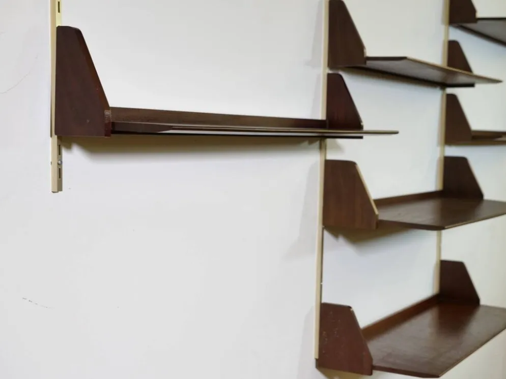 Système d'étagères murales élégant par Dieter Reinhold pour WK Möbel, 1962