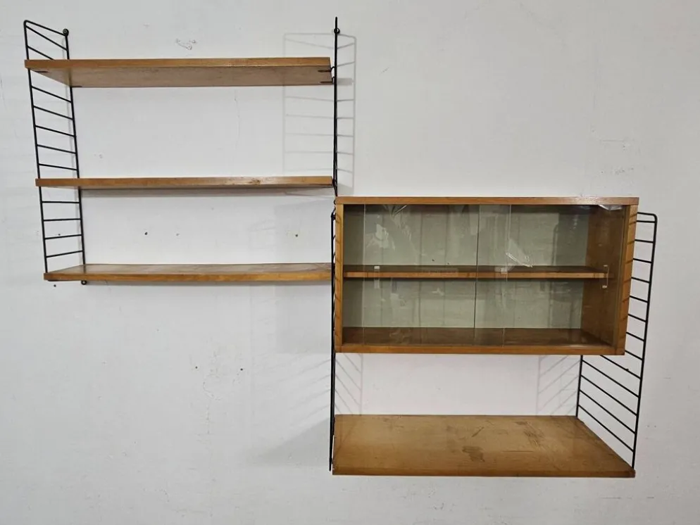 Système d' Étagères par Nils Strinning pour String, 1960s - Etagère vintage