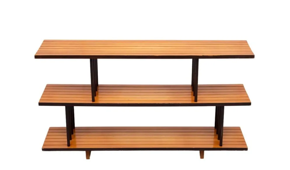 Système d'étagères Slats fait main Stokke années 1960 Hollande