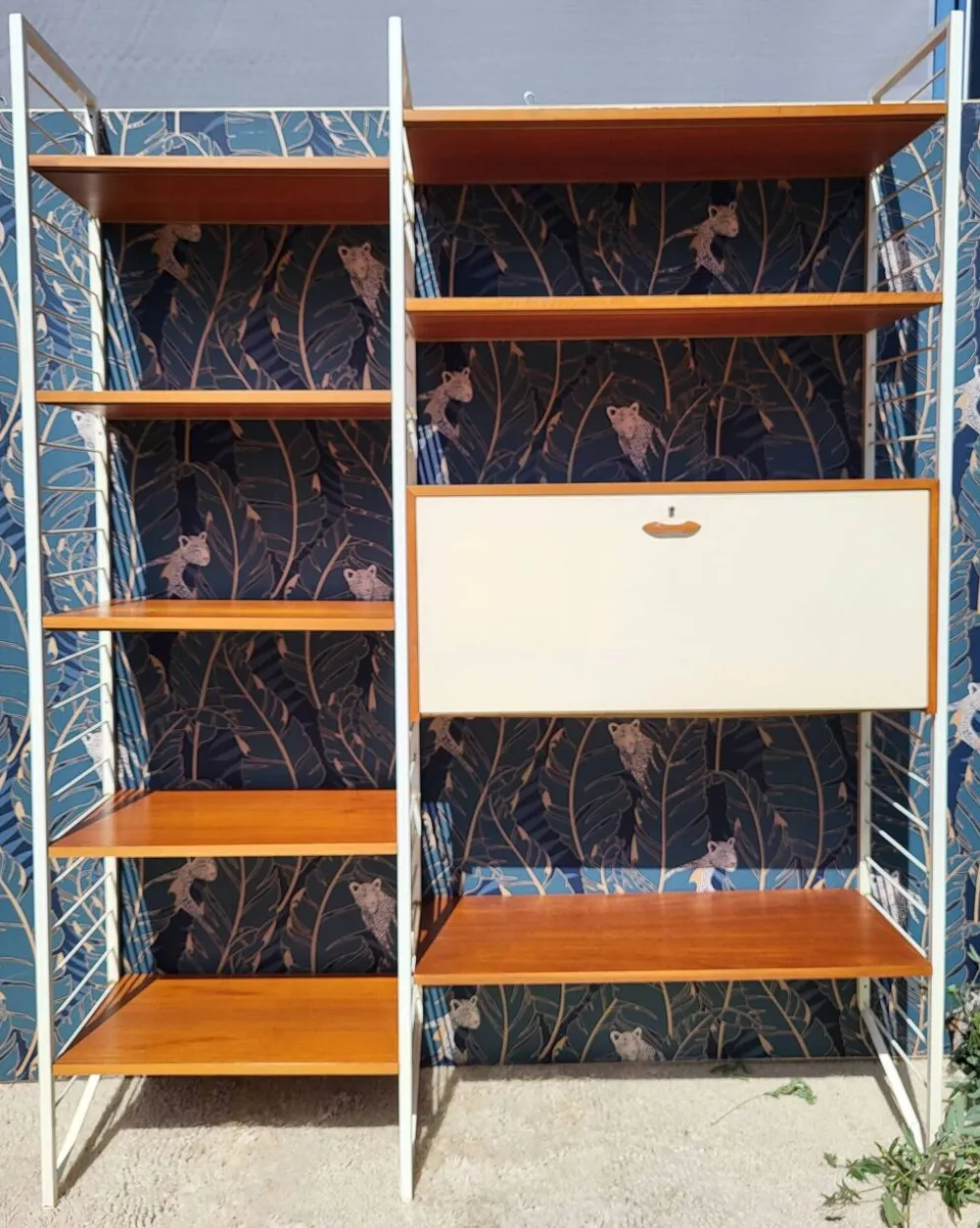 Système modulable Ladderax • Bureau Staples • Robert Heal, Londres, c.1960