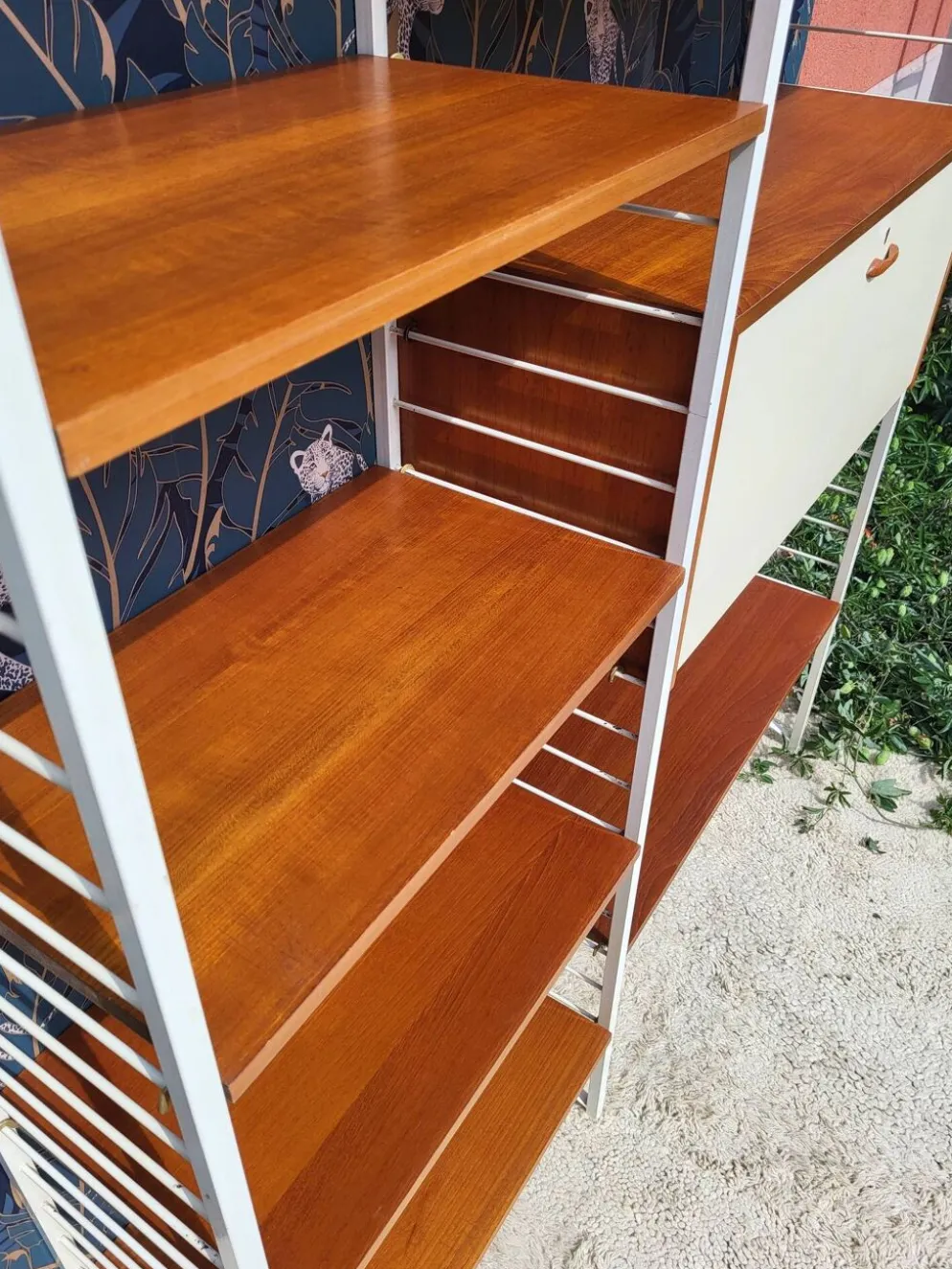 Système modulable Ladderax • Bureau Staples • Robert Heal, Londres, c.1960