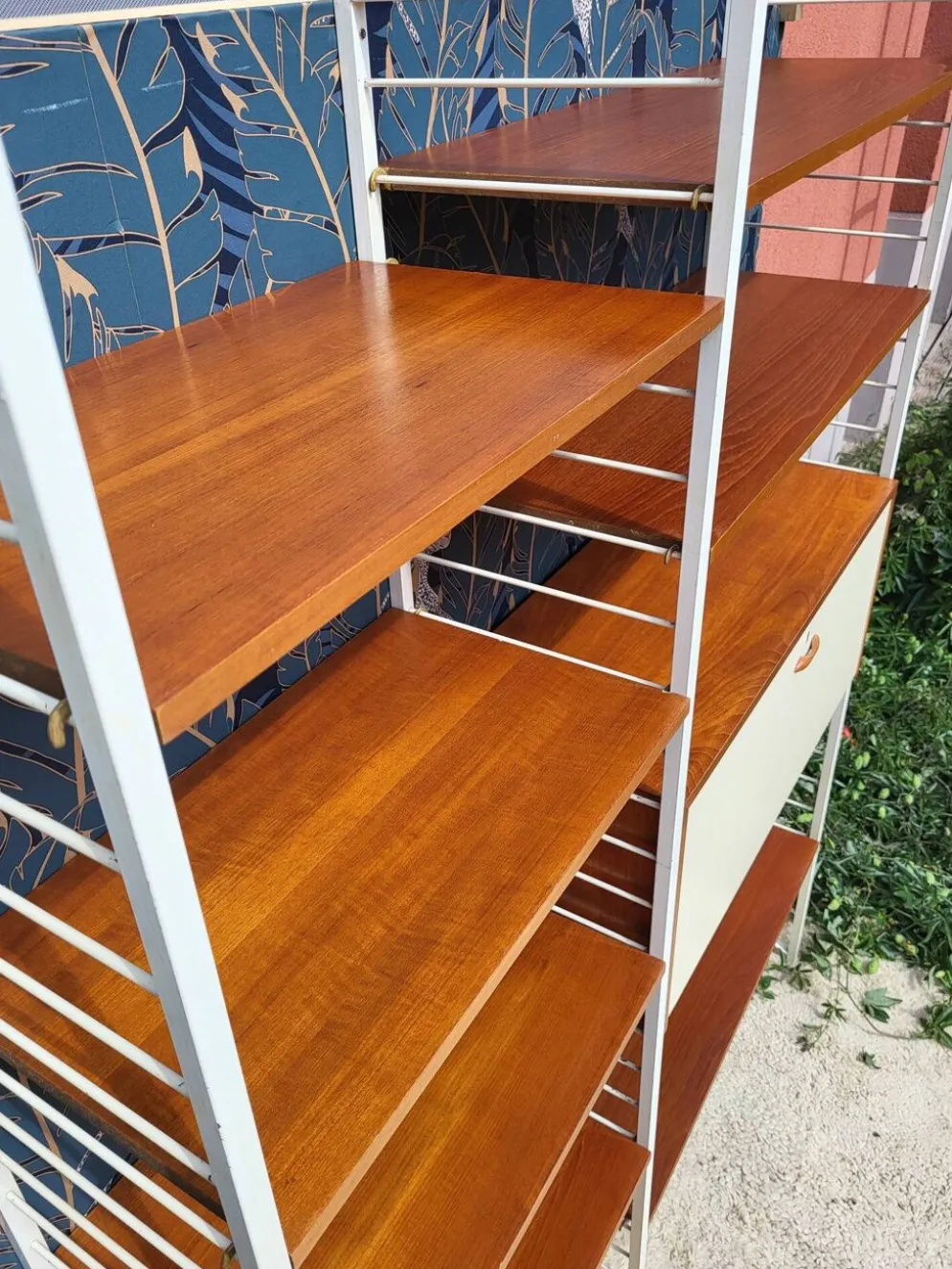 Système modulable Ladderax • Bureau Staples • Robert Heal, Londres, c.1960
