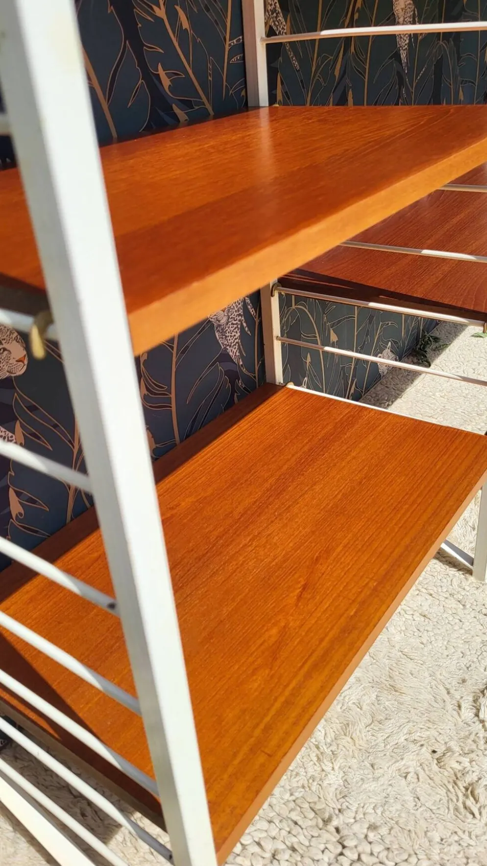 Système modulable Ladderax • Bureau Staples • Robert Heal, Londres, c.1960