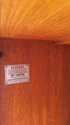 Système modulable Ladderax • Bureau Staples • Robert Heal, Londres, c.1960