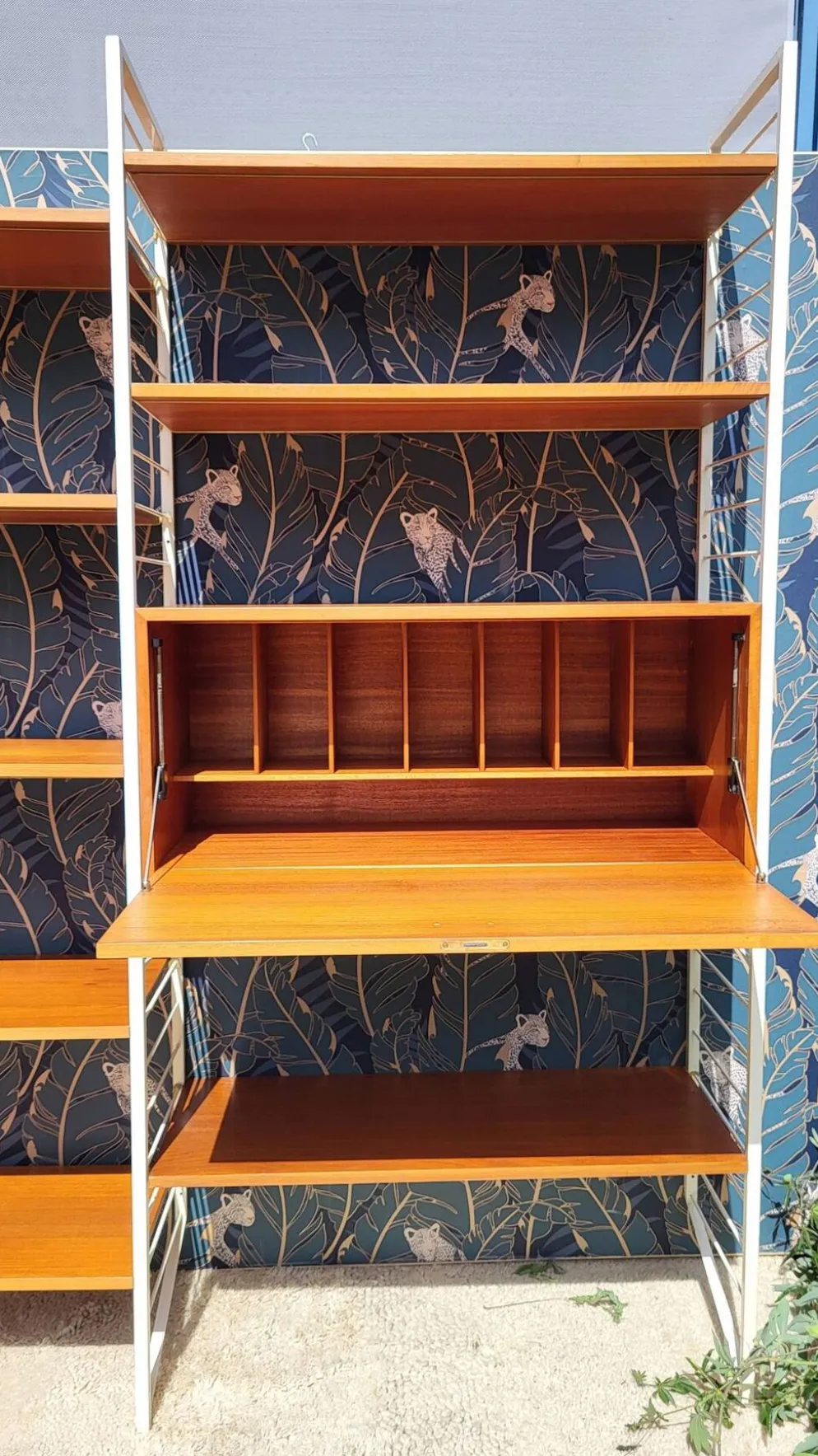 Système modulable Ladderax • Bureau Staples • Robert Heal, Londres, c.1960