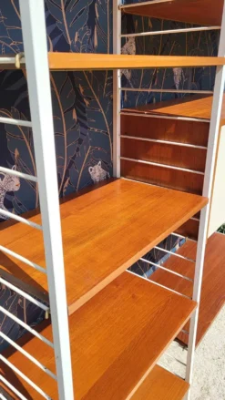 Système modulable Ladderax • Bureau Staples • Robert Heal, Londres, c.1960
