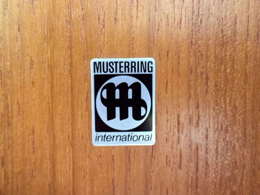 Système mural vintage en teck par Musterring – design modulaire