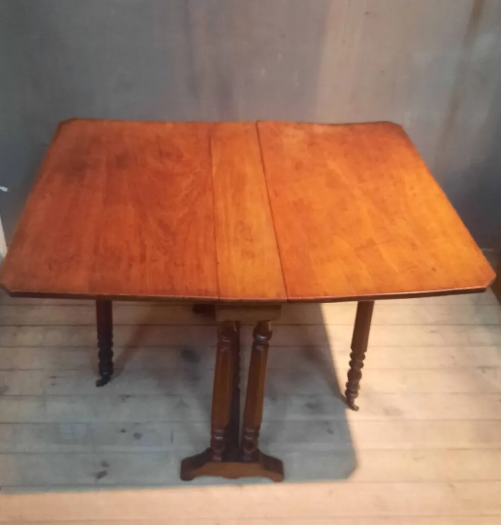 Table à abattants dite "Get Leg"