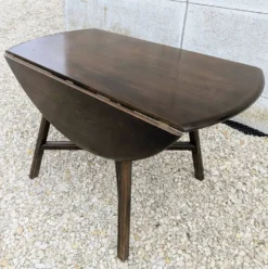 Table À Abattants Ercol 377 Orme Massif Vintage 1960 Design Ercolani