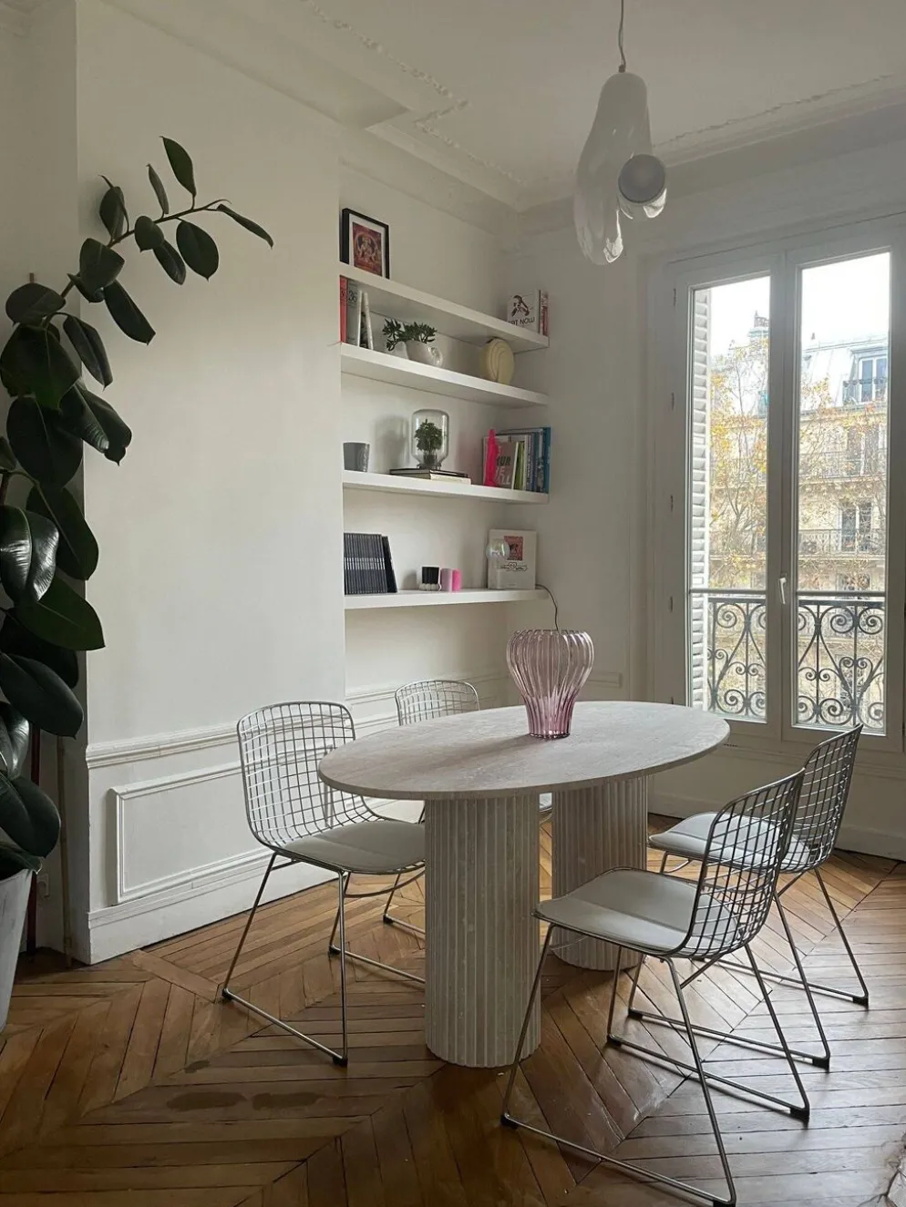 Table a manger - travertin