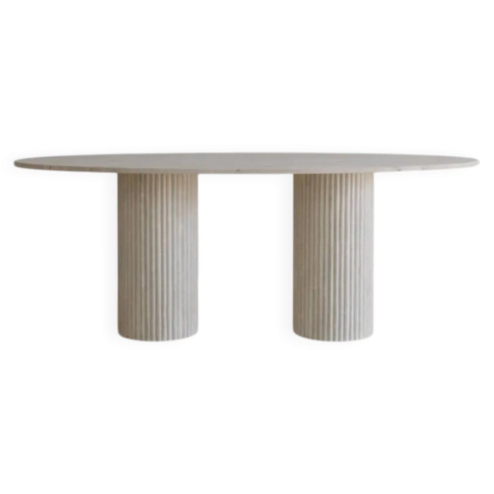 Table a manger - travertin