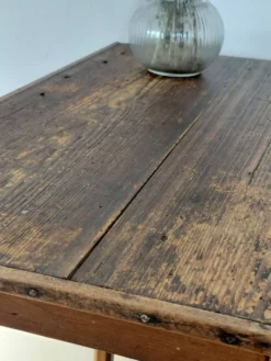 Table ancienne en bois-Belle patine-Esprit maison de campagne