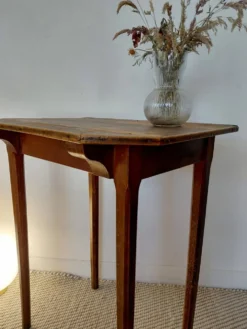 Table ancienne en bois-Belle patine-Esprit maison de campagne