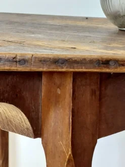 Table ancienne en bois-Belle patine-Esprit maison de campagne