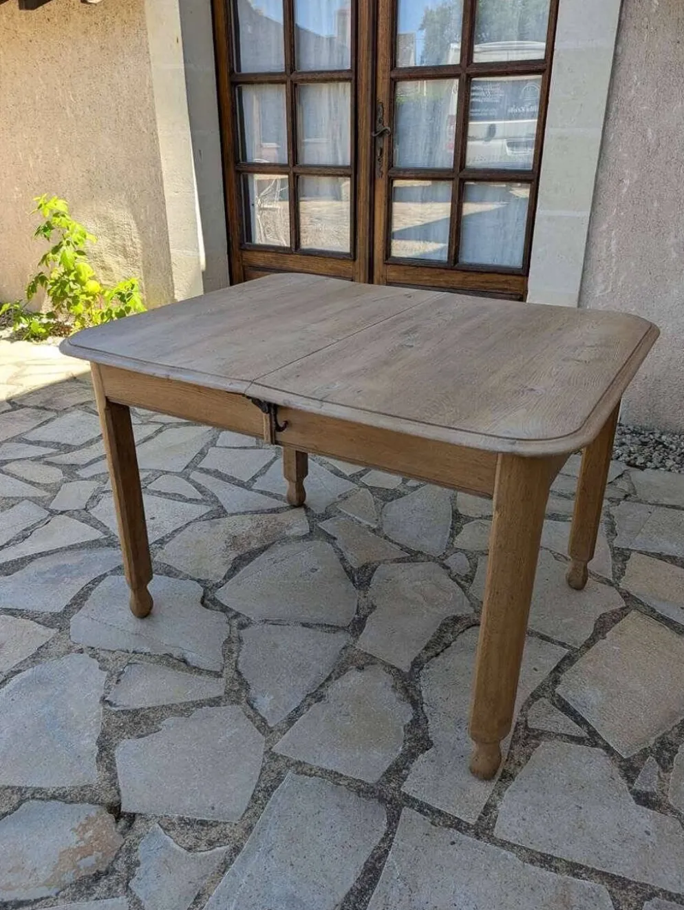 Table ancienne extensible