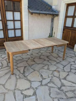 Table ancienne extensible