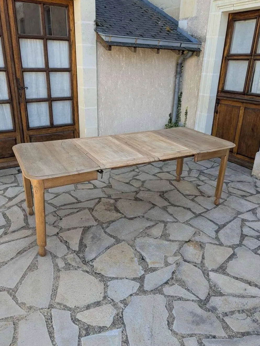 Table ancienne extensible