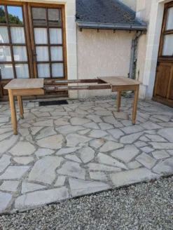 Table ancienne extensible