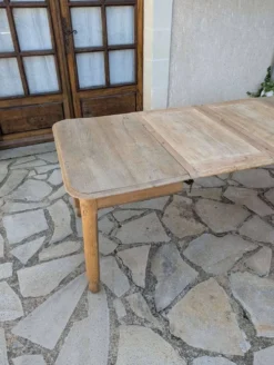 Table ancienne extensible