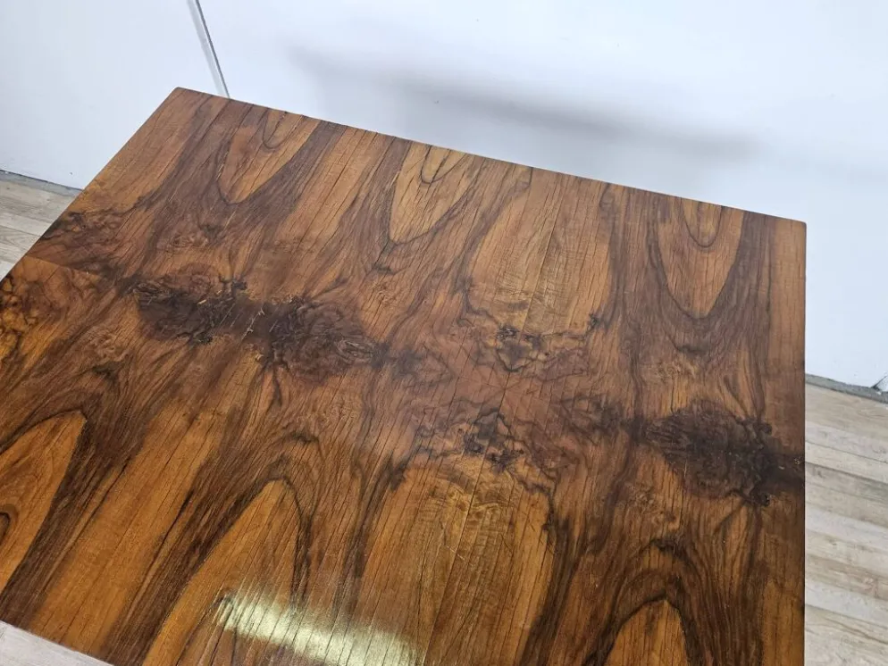 Table Art Déco extensible en racine d'olive