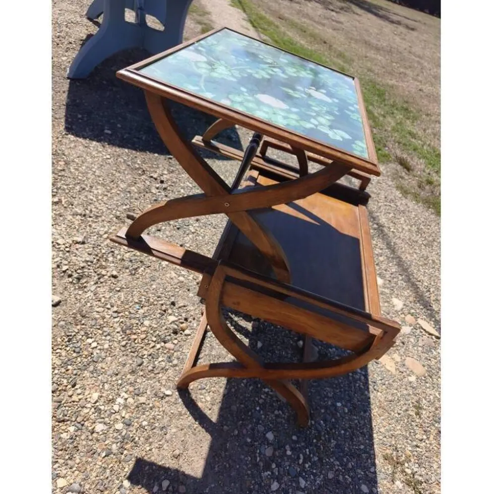 Table art nouveau modulable