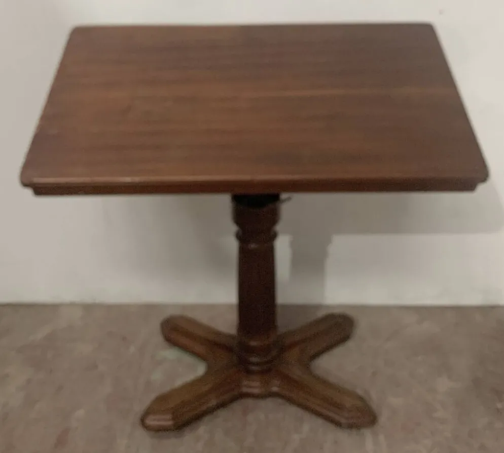 Table a systeme Louis Philippe en acajou XIX siècle