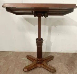 Table a systeme Louis Philippe en acajou XIX siècle