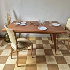 Table avec rallonge