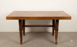 Table avec rallonges René Gabriel