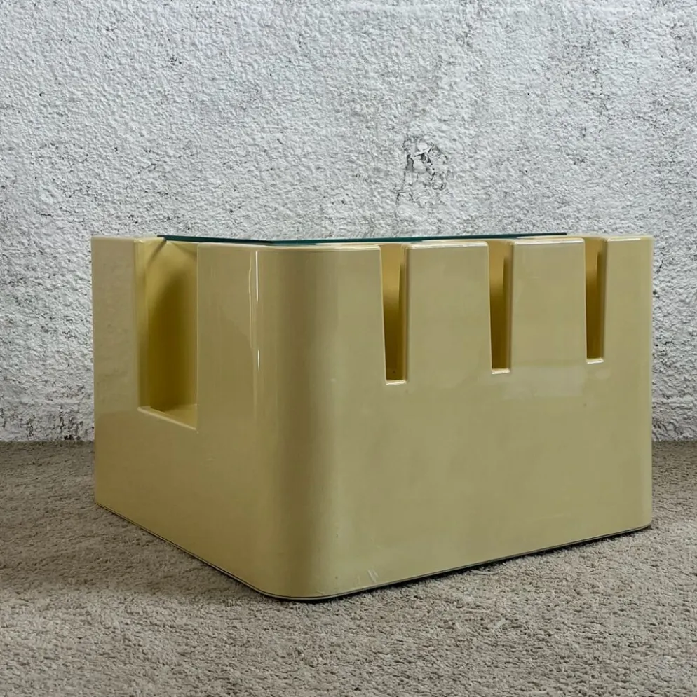 Table Bacco Artemide 60s, Sergio Mazza design - Vintage Plastic Age Mobile Bar Made in Italy