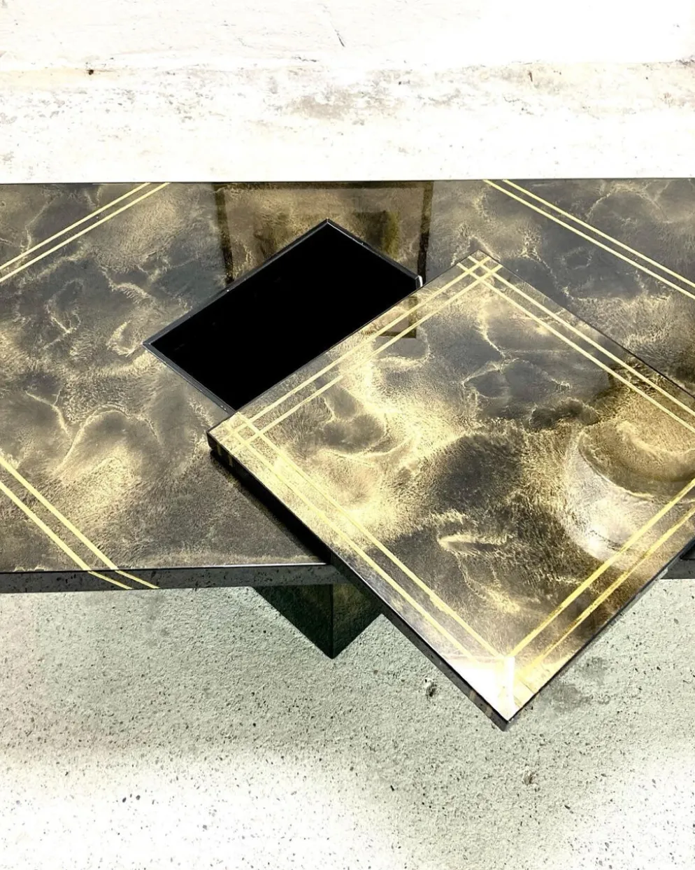 Table bar attribuée à Guy Lefèvre, pour Ligne Roset, 70s