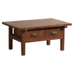 Table basse ancienne japonaise en bois – Japon, vers 1930