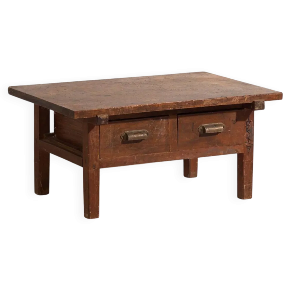 Table basse ancienne japonaise en bois – Japon, vers 1930