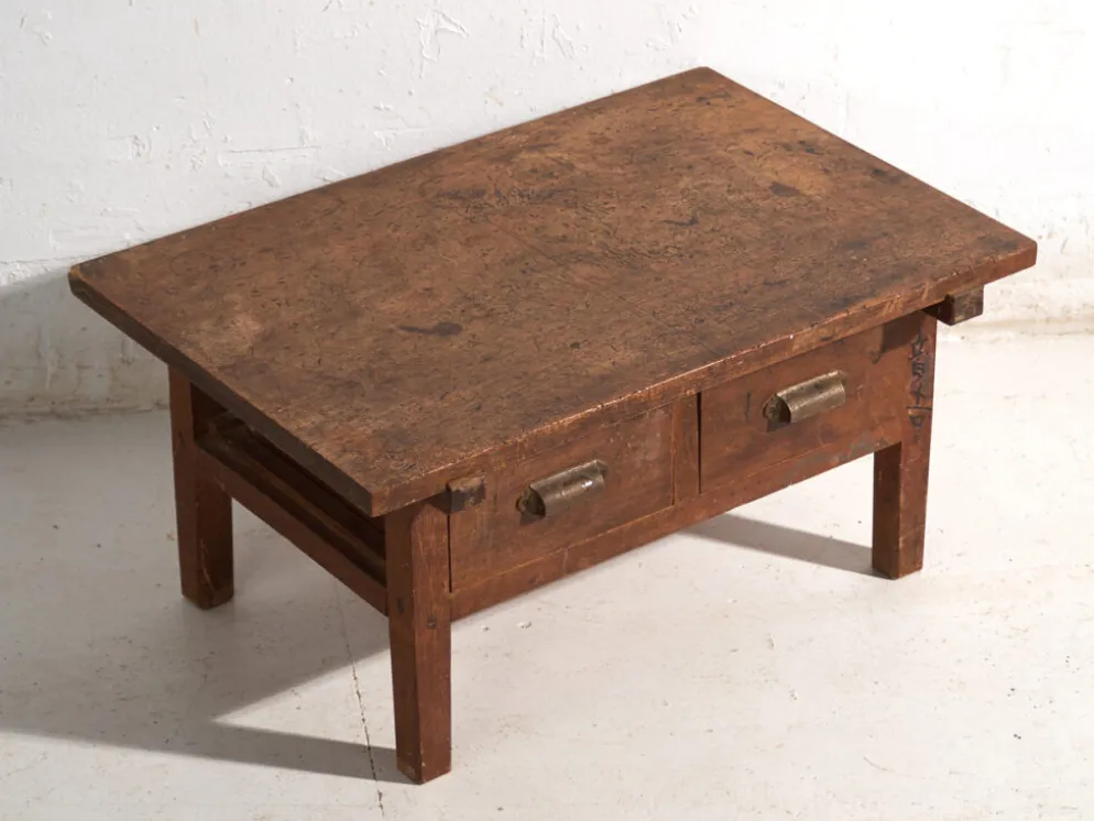 Table basse ancienne japonaise en bois – Japon, vers 1930