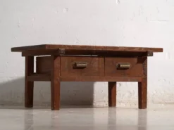 Table basse ancienne japonaise en bois – Japon, vers 1930