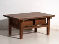 Table basse ancienne japonaise en bois – Japon, vers 1930