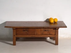 Table basse ancienne japonaise en bois – Japon, vers 1920